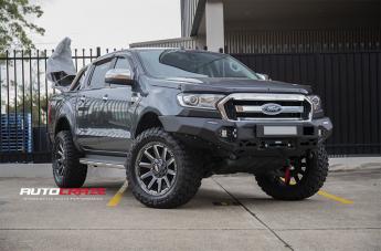 FORD RANGER GD05 MATTE BLACK MILLED ACCENTS